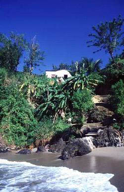 The beach at Santa Isabel